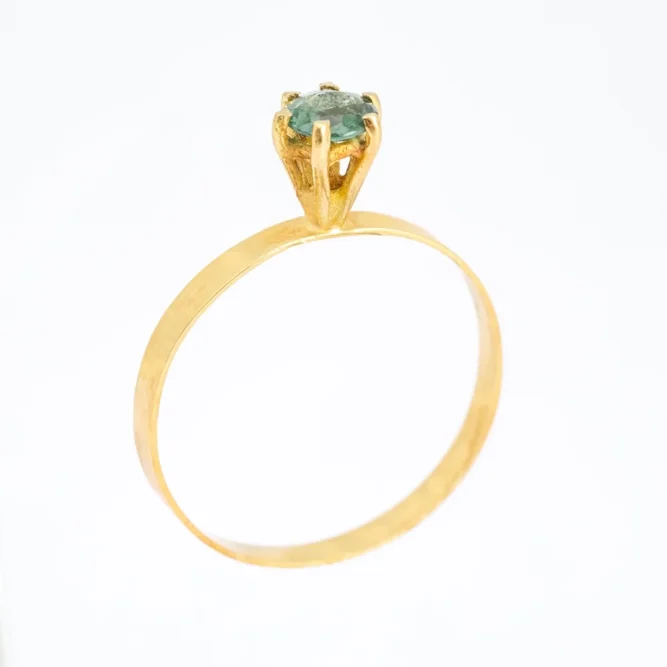 PEDRA DE TURMALINA VERDE NATURAL